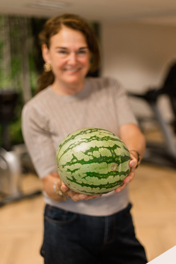 You’re one in a melon, en dat geldt ook voor jouw darmen’ aldus Ria Bouwhuis, orthomoleculair diëtist in Wilnis.